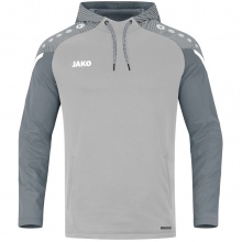 JAKO Kapuzensweat (Hoodie) Performance (Polyester-Fleece) hellgrau Damen